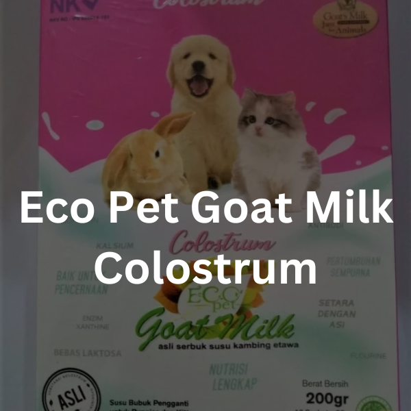  Eco Pet Goat Milk Colostrum