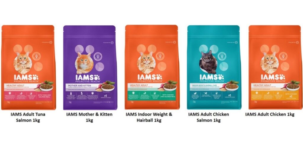 IAMS Mother & Kitten Food  adalah Makanan Kucing Menyusui